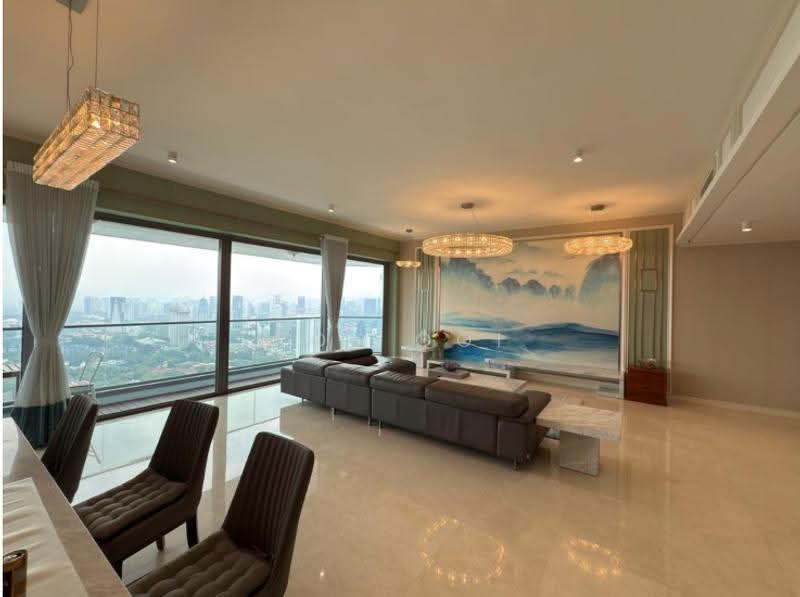 Service Residence for Rent at The Sentral Residences - Roy Ooi - Living Room - PropertyGuru.com.my