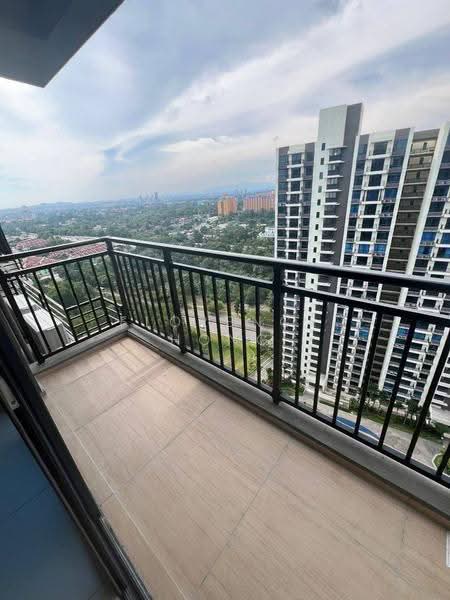 Service Residence for Rent at Country Garden Central Park - Florence Hong - Balcony - PropertyGuru.com.my
