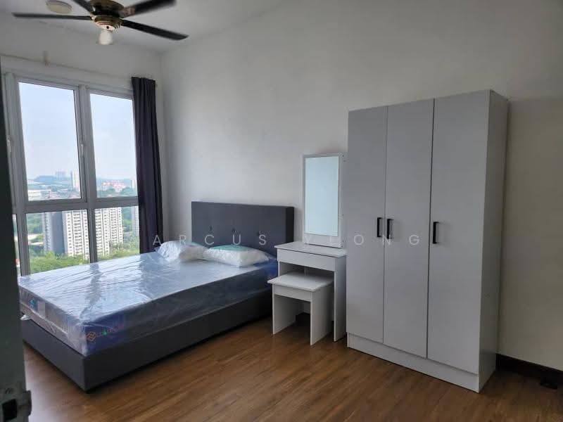 Service Residence for Rent at Pinnacle Sri Petaling - Marcus Yeong - Msater Bedroom - PropertyGuru.com.my