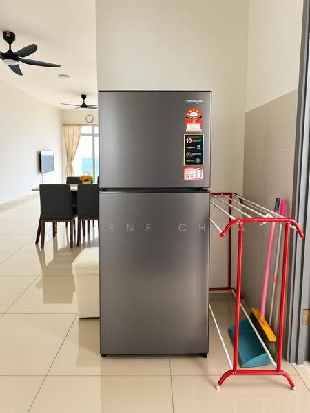 Kediaman Servis untuk Disewa di Meridin Bayvue Serviced Apartment - Serene Chua - Living Room - PropertyGuru.com.my