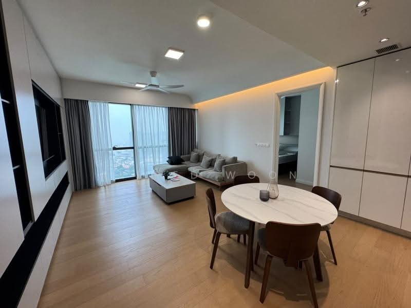 Service Residence for Rent at TRX Residences - Alfred Woon - Living Room - PropertyGuru.com.my