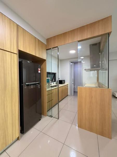 Service Residence for Sale at The Leafz @ Dedaun - Jeson Chia - Kitchen - PropertyGuru.com.my