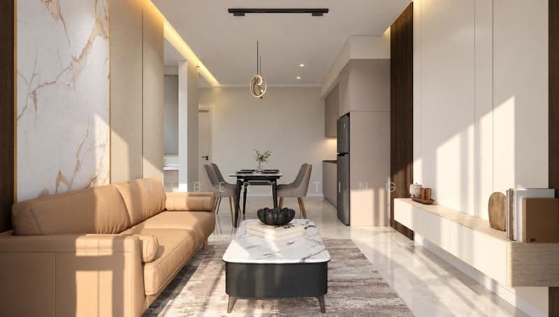 Service Residence for Rent at Skyline Embassy - Albert Ting - Living Room - PropertyGuru.com.my
