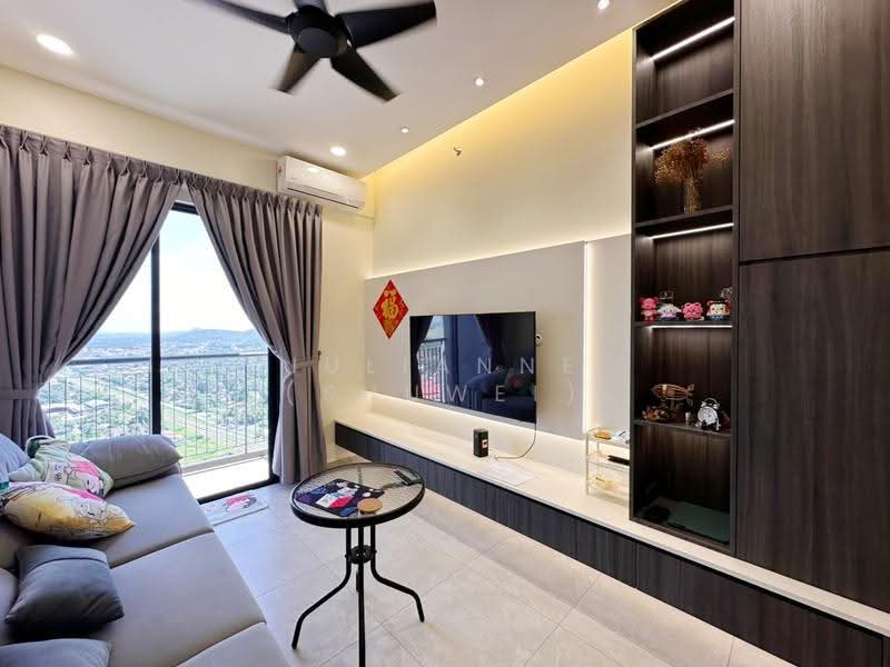 Service Residence for Sale at ASTON ACACIA - Julianne (ShuWei) - Living Room - PropertyGuru.com.my