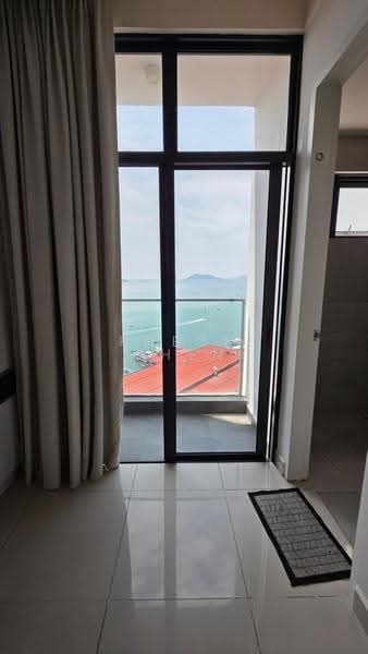 Service Residence for Sale at The Shore - Pheon Chen - Balcony - PropertyGuru.com.my