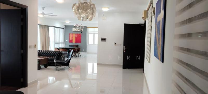 Kondominium untuk Disewa di Gurney Paragon - Yong Sern - Living Room - PropertyGuru.com.my