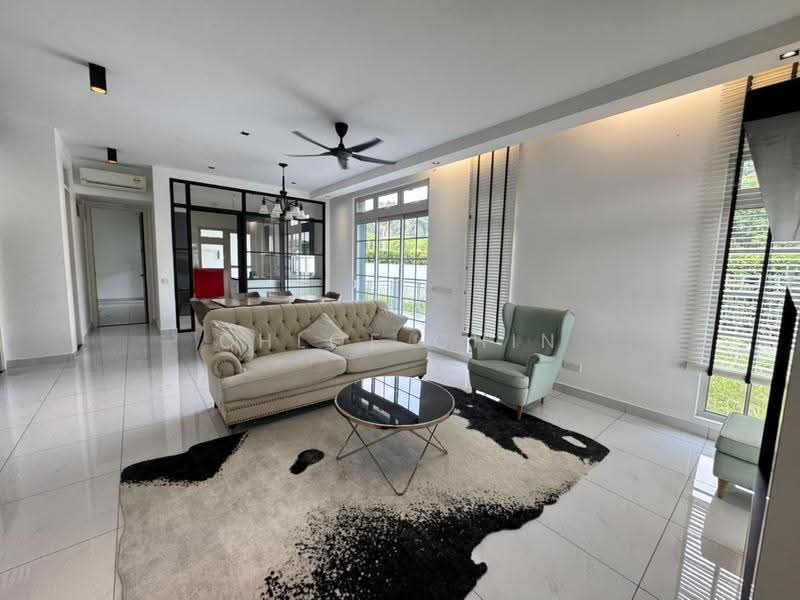 Rumah Kluster untuk Disewa di Taman Ekoflora (Johor Bahru) - Chloe Chin - Living Room - PropertyGuru.com.my