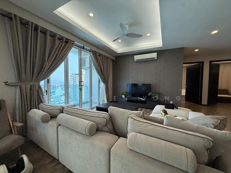 Condominium for Sale at Prince Tower - Tsin Chen Yong - Living Room - PropertyGuru.com.my