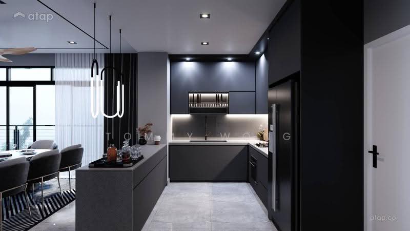 Service Residence for Sale at Alpinia Residences - Tommy Wong - Kitchen - PropertyGuru.com.my