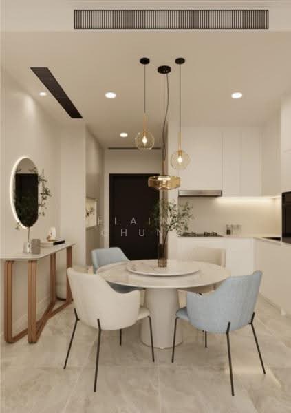 Kediaman Servis untuk Disewa di SO Sofitel Kuala Lumpur Residences - Elaine Chung - Dining Room - PropertyGuru.com.my