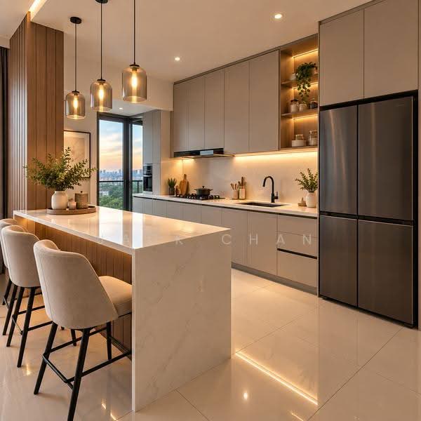 Kediaman Servis untuk Dijual di THE ATERA - Jack Chan - Kitchen - PropertyGuru.com.my