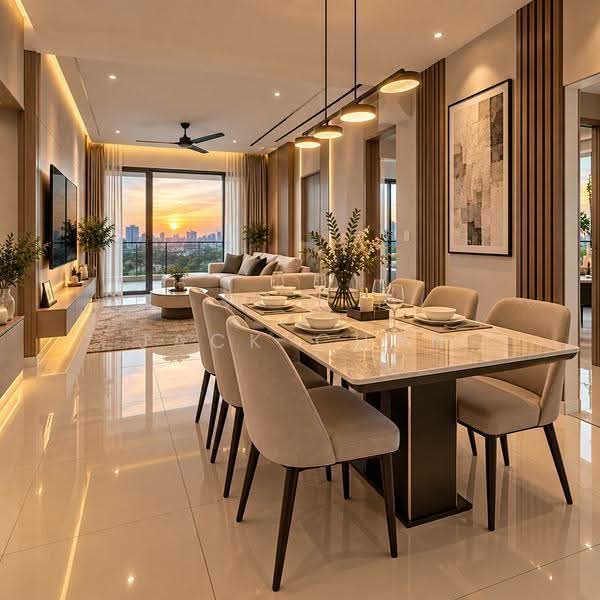Kediaman Servis untuk Dijual di THE ATERA - Jack Chan - Living Room - PropertyGuru.com.my