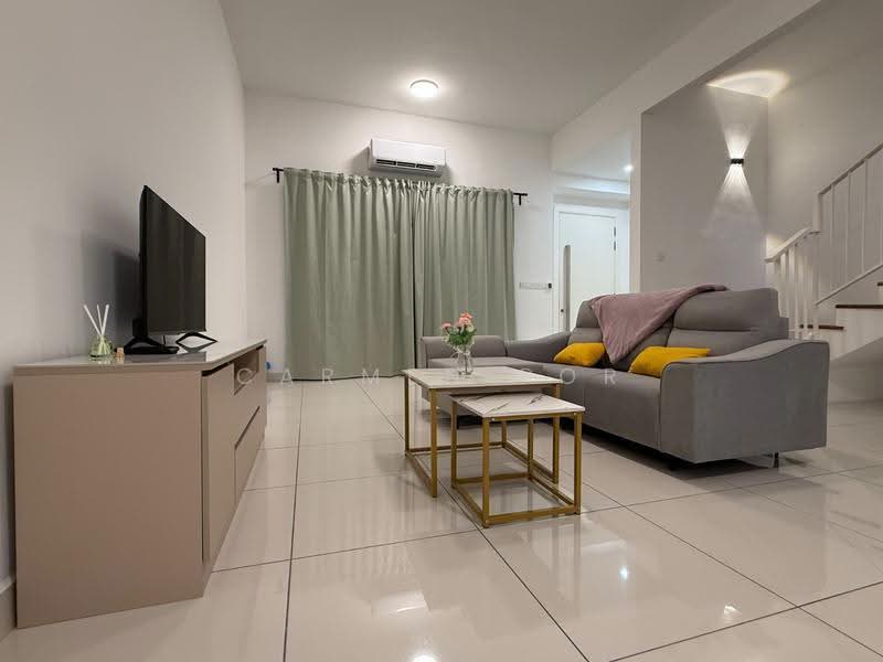 2-storey Terraced House for Rent in Aspen Vision City (Batu Kawan) - Carmen Por - Living Room - PropertyGuru.com.my