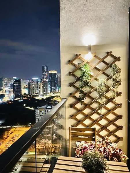Service Residence for Rent at Establishment Bangsar (Menara Teguh Bangsar) - Max Tai - Balcony - PropertyGuru.com.my