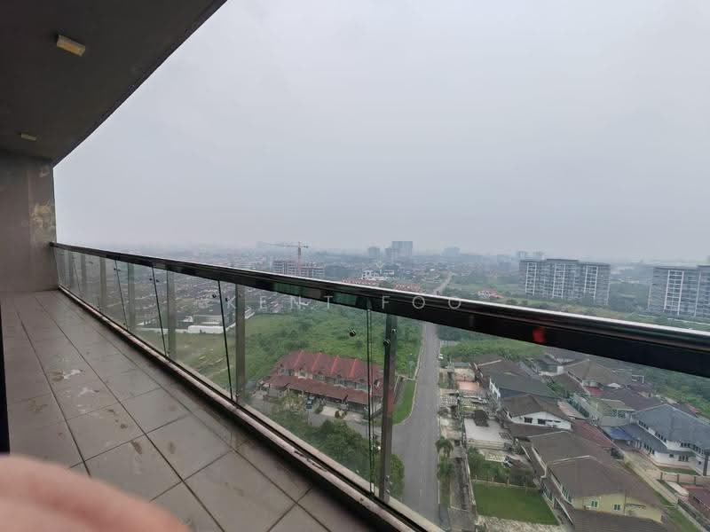 Kediaman Servis untuk Dijual di Imperial Suites - Kent Foo - Balcony - PropertyGuru.com.my