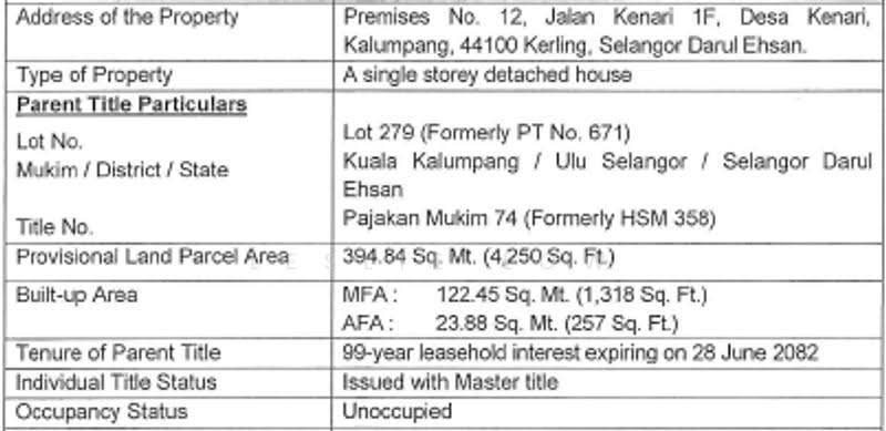 Rumah Banglo untuk Dijual di Desa Kenari (Kalumpang) - Leslie Low - PropertyGuru.com.my