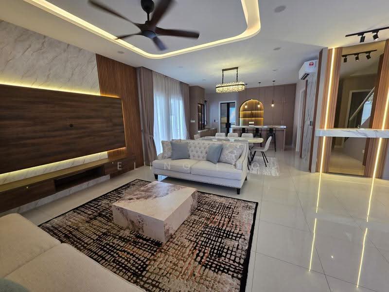 Rumah Teres 3-Tingkat untuk Disewa di Mont Kiara (Kuala Lumpur) - Eling Loo - Living Room - PropertyGuru.com.my