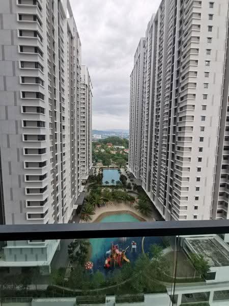 Service Residence for Rent at Symphony Tower (Menara Simfoni) - Sam Leong - Balcony - PropertyGuru.com.my