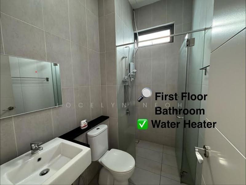 Cluster House for Rent in Taman Santuari (Bukit Mertajam) - Jocelyn Neoh - Bathroom - PropertyGuru.com.my