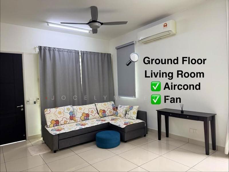 Cluster House for Rent in Taman Santuari (Bukit Mertajam) - Jocelyn Neoh - Living Room - PropertyGuru.com.my