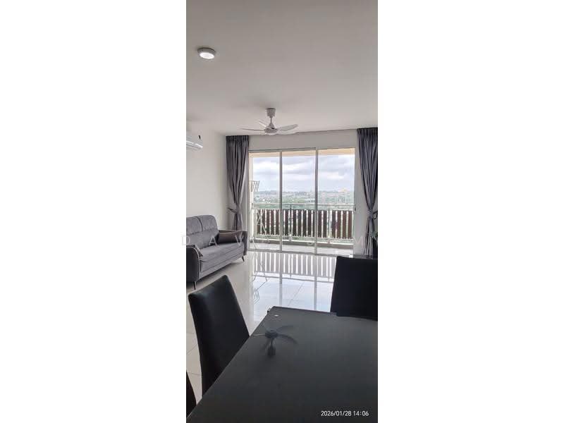 Service Residence for Rent at KSL Residence @ Daya - Dave Sim - Living Room - PropertyGuru.com.my