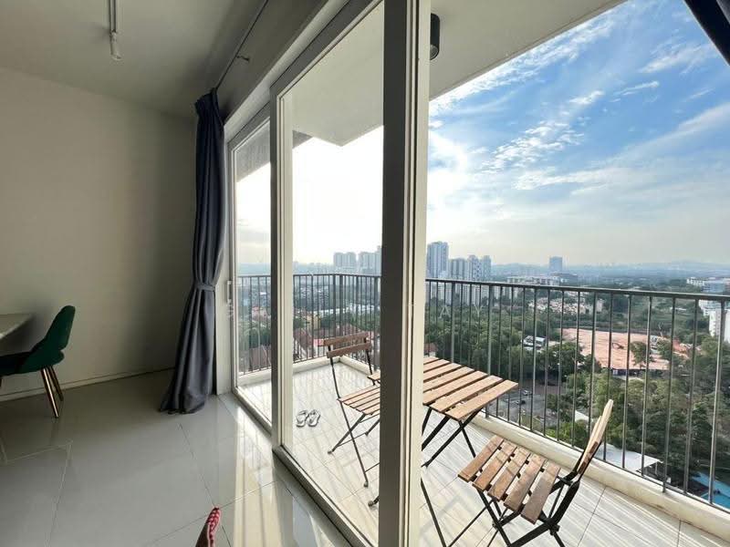 Kondominium untuk Disewa di Verdi Eco-Dominiums - Gaily Tay - Balcony - PropertyGuru.com.my