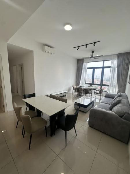 Kondominium untuk Disewa di Residensi Mapel Oug - JB Chong - Living Room - PropertyGuru.com.my
