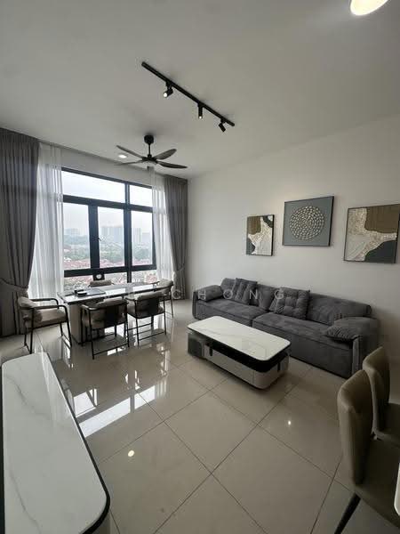 Kondominium untuk Disewa di Residensi Mapel Oug - JB Chong - Living Room - PropertyGuru.com.my