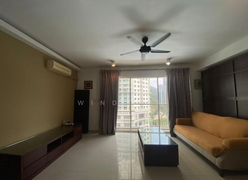 Service Residence for Rent at Ritze Perdana 2 - Wind Mah - Living Room - PropertyGuru.com.my