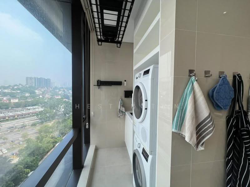 Service Residence for Sale at Pavilion Damansara Heights - Chester Tan - Balcony - PropertyGuru.com.my