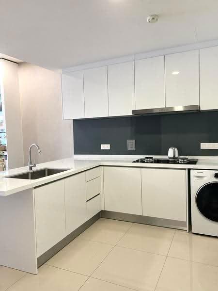 Kondominium untuk Disewa di Westside Three - Evanslee . - Kitchen - PropertyGuru.com.my
