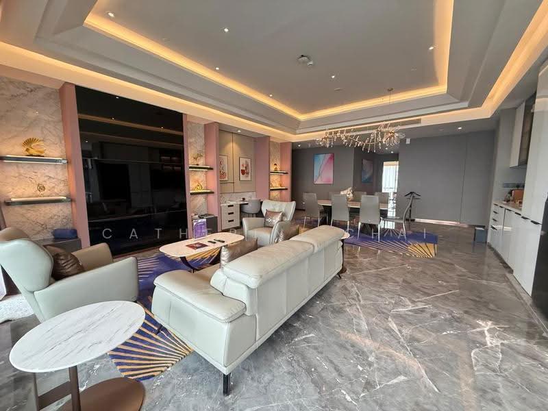 Kediaman Servis untuk Dijual di Imperial Lexis - Catherine Chai - Living Room - PropertyGuru.com.my