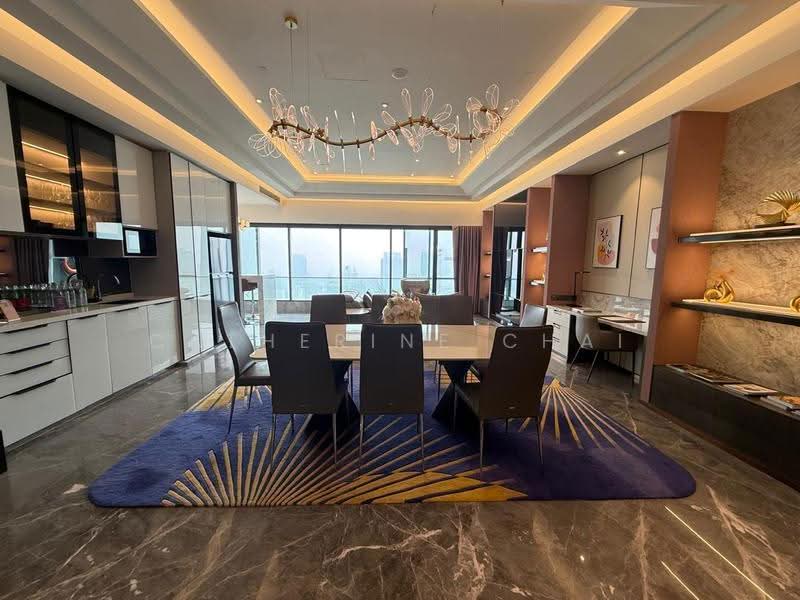 Kediaman Servis untuk Dijual di Imperial Lexis - Catherine Chai - Dining Room - PropertyGuru.com.my