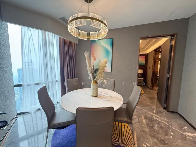 Kediaman Servis untuk Dijual di Imperial Lexis - Catherine Chai - Dining Room - PropertyGuru.com.my