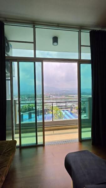 Condominium for Sale at 1Sulaman Platinum Tower - Ronald C2 - Balcony - PropertyGuru.com.my