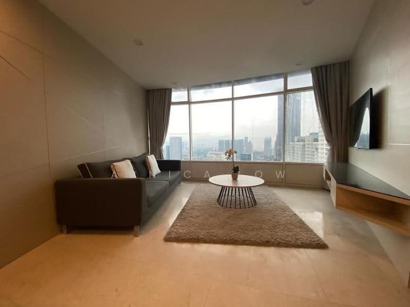 Service Residence for Rent at Vortex KLCC - Arnica Low - Living Room - PropertyGuru.com.my