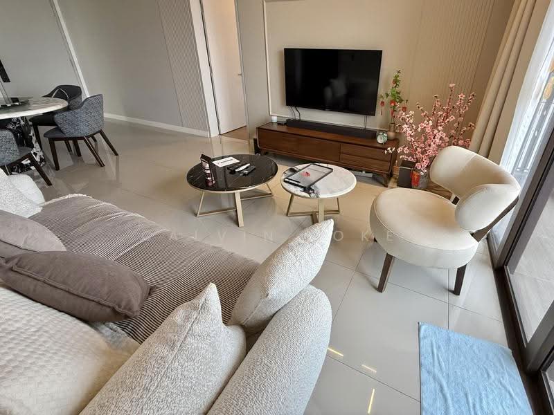 Kediaman Servis untuk Disewa di The Pulse Residence - Calvin Loke - Living Room - PropertyGuru.com.my