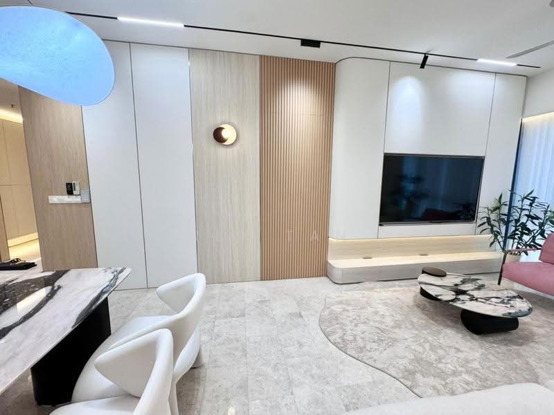 Service Residence for Rent at TRX Residences - Rex Tan - Living Room - PropertyGuru.com.my