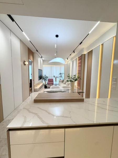 Service Residence for Rent at TRX Residences - Rex Tan - Living Room - PropertyGuru.com.my