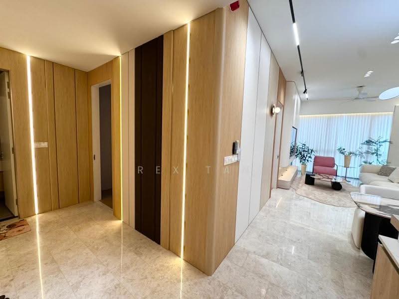 Service Residence for Rent at TRX Residences - Rex Tan - Living Room - PropertyGuru.com.my