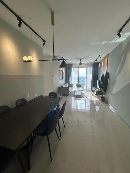Service Residence for Rent at United Point (Residensi Berpadu) - Marcus Koh - Living Room - PropertyGuru.com.my
