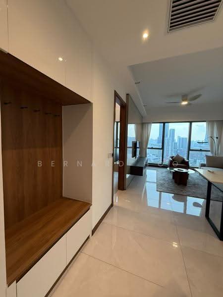 Kediaman Servis untuk Disewa di Core Residence @ TRX - Bernard Hoo - Living Room - PropertyGuru.com.my