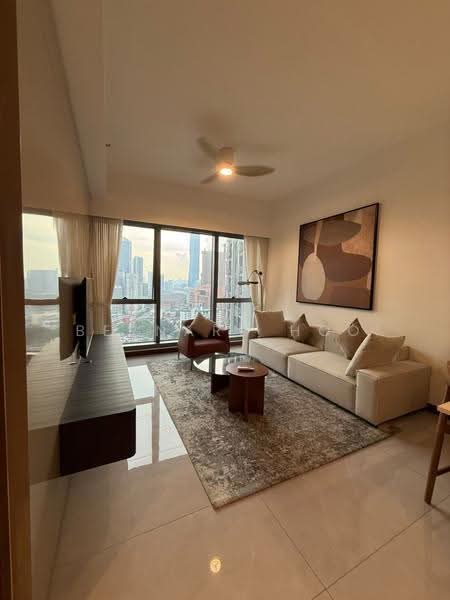 Kediaman Servis untuk Disewa di Core Residence @ TRX - Bernard Hoo - Living Room - PropertyGuru.com.my