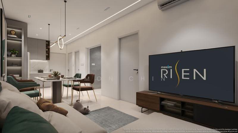 Service Residence for Sale at Maxim Risen - Simon Chin - Living Room - PropertyGuru.com.my