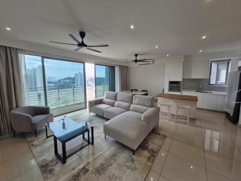 Kondominium untuk Disewa di The Westside One - Jayson Poon - Living Room - PropertyGuru.com.my
