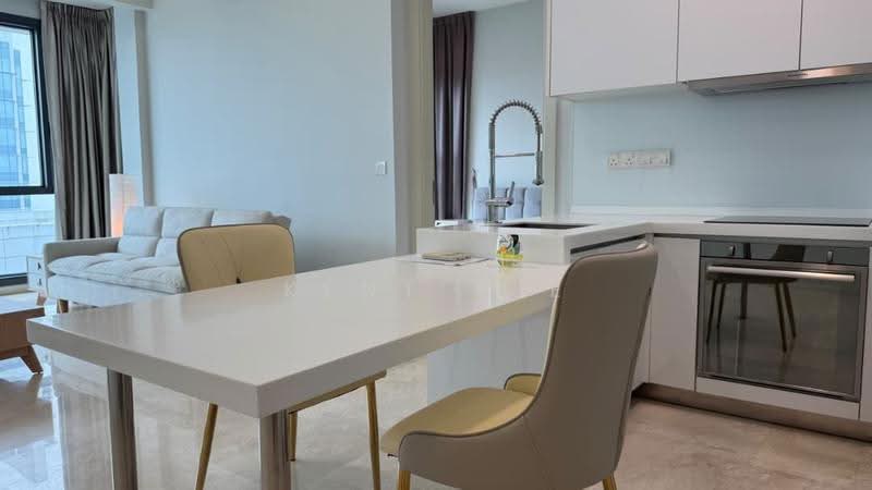 Kediaman Servis untuk Disewa di Vogue Suites One - Kent Tee - Living Room - PropertyGuru.com.my