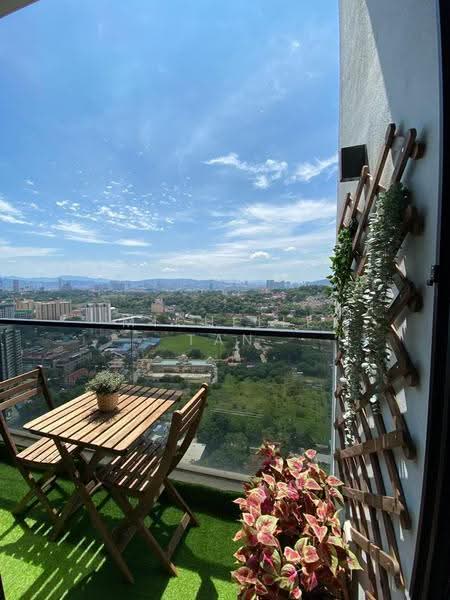 Service Residence for Rent at Establishment Bangsar (Menara Teguh Bangsar) - Michelle Tan - Balcony - PropertyGuru.com.my