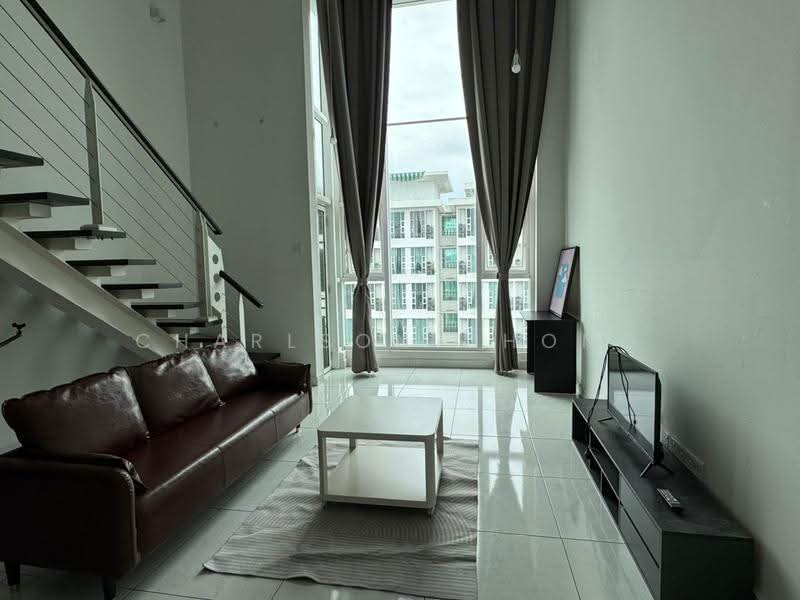 Kediaman Servis untuk Disewa di The Scott Garden SOHO - Charlson Chong - Living Room - PropertyGuru.com.my