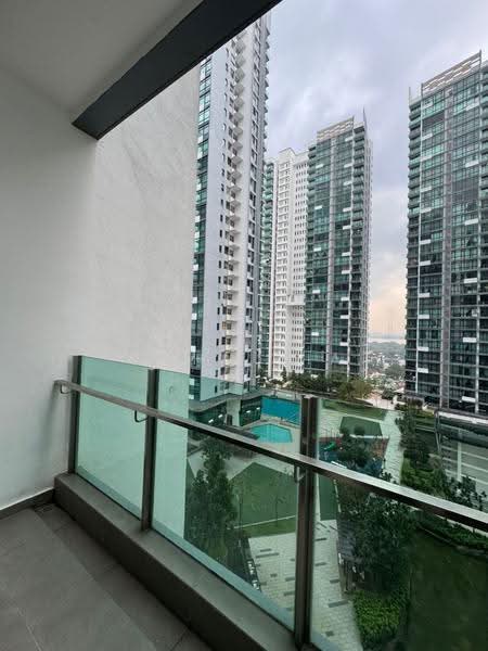 Kediaman Servis untuk Disewa di Wave @ Marina Cove - John Sia - Balcony - PropertyGuru.com.my