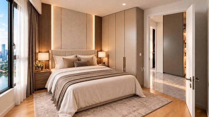 Kediaman Servis untuk Disewa di Skyline Embassy - Henry Chew - Bedroom - PropertyGuru.com.my